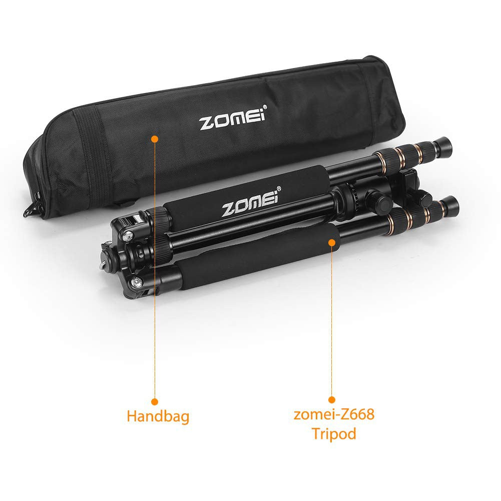 Zomei Z668 Tripod Magnesium Alloy Professiol Tripod Monopod With Ball Head For DSLR Camera
