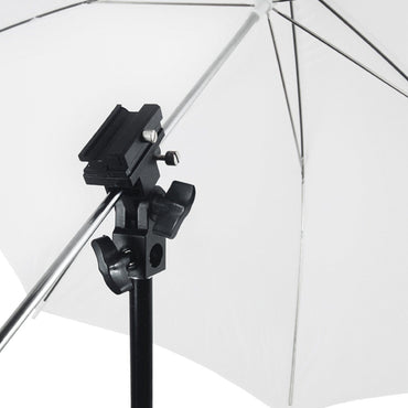 Pxel AA-LS3 B Type Flash Bracket Umbrella Holder Swivel Light Stand Adapter Cold Shoe Speedlight