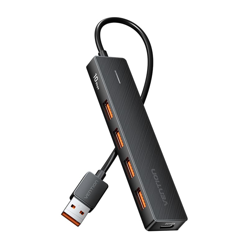 Vention 3.2 Gen 2 USB Type A 5-in-1 Multi-Interface Docking Station with High-Speed 10Gbps Transfer Speed for Desktop Computer, Laptop, Smart TV