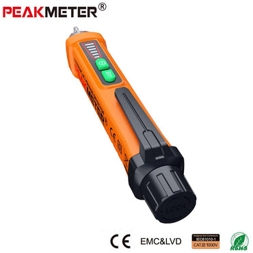 PeakMeter PM8908C Non-contact AC Voltage Detector Tester Meter 12V-1000V Pen style Voltage Detector