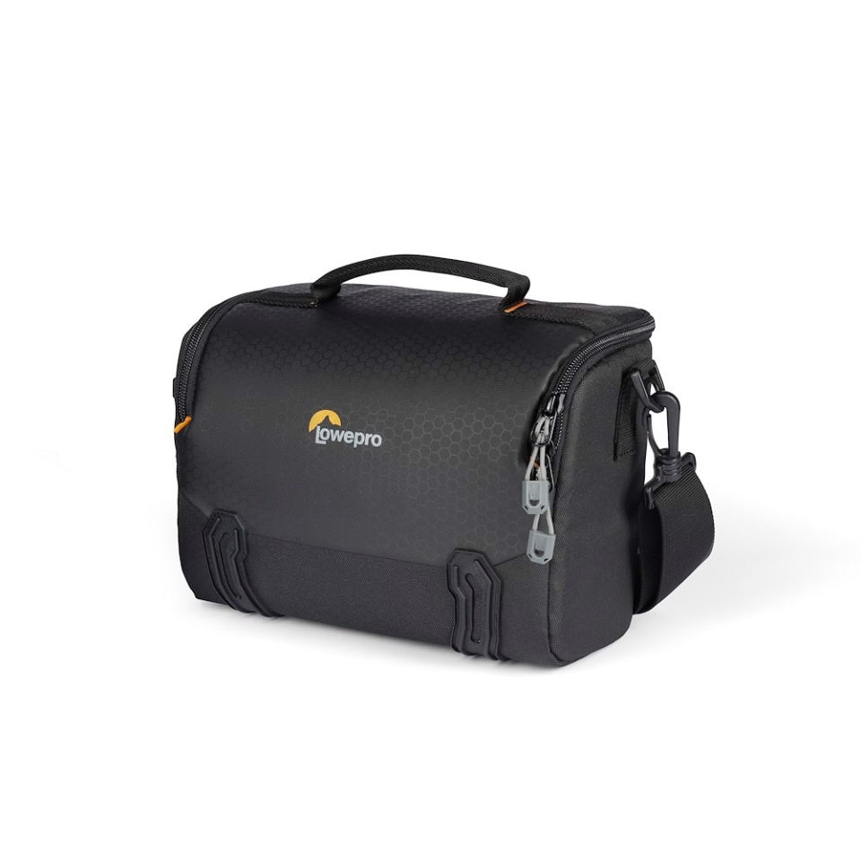 Lowepro Adventura SH 160 II / SH 160 III Padded Shoulder Camera Bag with Built-in Belt Loop and Adjustable Shoulder Strap (Black)