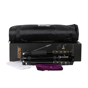 Zomei Z669 Aluminum DSLR Tripod Monopod for Compact Travel Ball Head | Z669