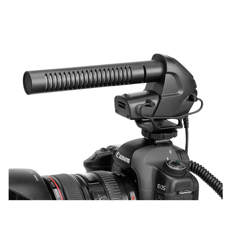 Boya BY-BM3031 On-Camera Super Cardioid Shotgun Microphone for Camera Youtube Vlog Studio Video Recording Streaming