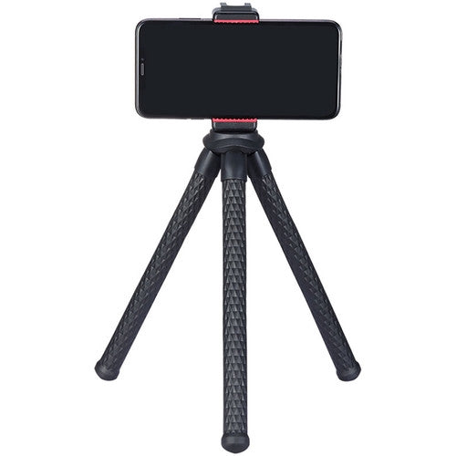 Ulanzi MT-11 Flexible Octopus Mobile Phone Camera DSLR Mirrorless Tripod 2 in 1 with Foldable Clip Magic Arm, 1/4"-20 Extension Port for Youtube Tiktok Vlog Vlogging Livestream Streaming Video