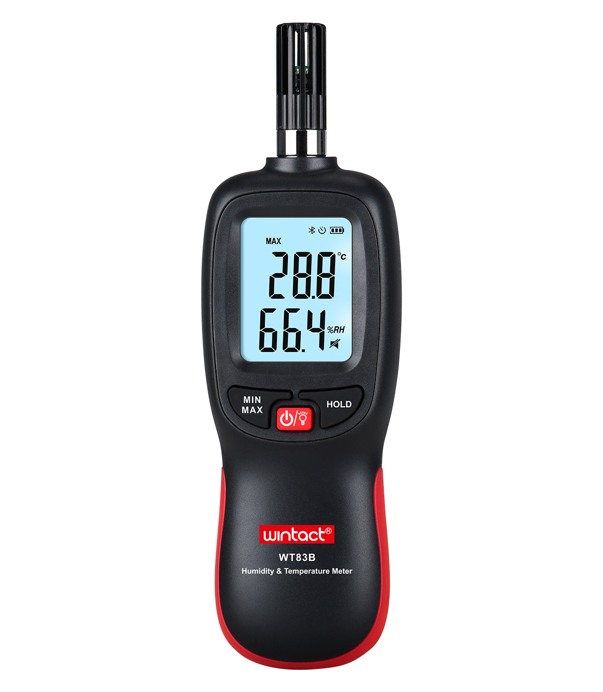 Wintact WT83B / WT83 Digital Humidity & Temperature Meter Sensor Hygrometer + Thermometer with LCD Backlight Display for Moisture & Air Temperature Monitoring | Industrial & Environmental | Testers & Measuring Tools | JG Superstore