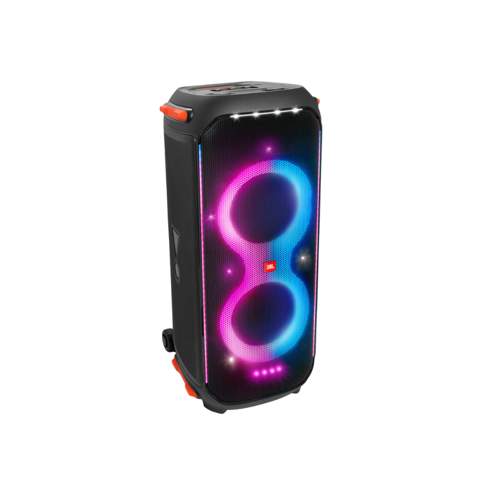 JBL 710 PARTYBOX 800W Portable Bluetooth Speaker, IPX4 Rated Splash Proof with Deep Bass, and Dymic Customizable LED Lights