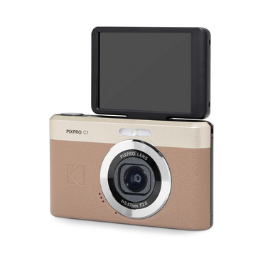 KODAK PIXPRO C1 & FZ55 Compact Digital Cameras with 13MP/16MP CMOS Sensors, Up to 5x Optical Zoom & 28mm Wide Angle Lens, Full HD Video, Rechargeable Li-Ion Battery