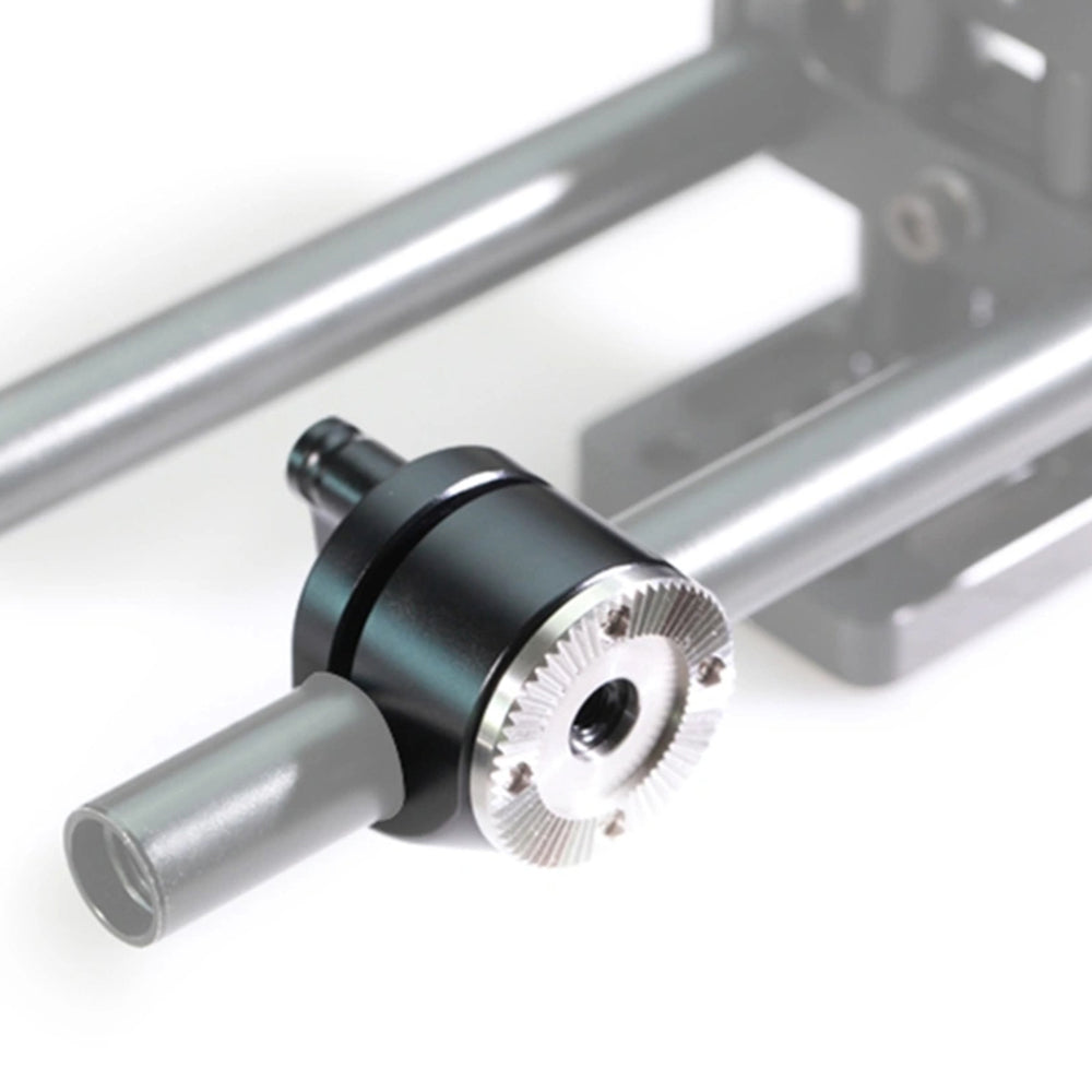 SmallRig 15mm Rod Clamp with Thumbscrew and ARRI Rosette Mount Compatible for Camcorder Handgrip and Support System 1686B