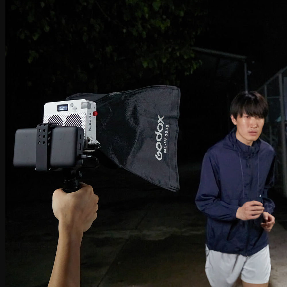 Godox ML100Bi | ML100R LED Video Lights Full RGB | Bi-Color with High CRI / TLCI, Adjustable Brightness & Color Temp, Onboard and App Control and Built-in Light Effect Presets for Photography, Videography, Live Streaming & Content Creation
