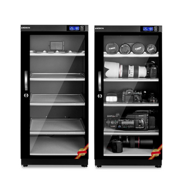 Andbon DS-125S Horizontal 125 Liters Dry Cabinet Box with Digital Display and Automatic Humidity Controller