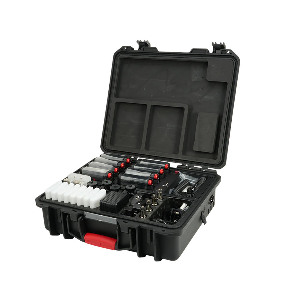 Aputure MC Pro Kit (8-Pack) RGB Professional Mini LED Panel Lights and 8 Slots Charging Case for Photography Video Vlogging Live Streaming Broadcast and Film Production Studio Lighting Equipment