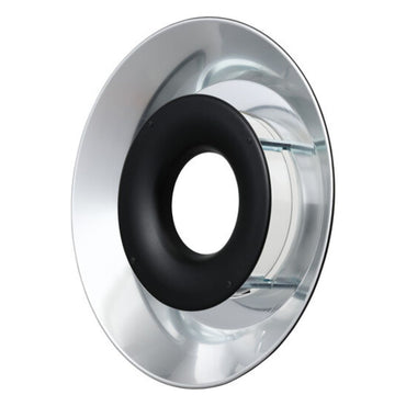Godox RFT-21S RFT-21W Ring Flash Reflector for R1200 Ring Flash Head (Silver, White)