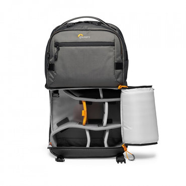 Lowepro Fastpack Pro BP 250 III Gray Lighweight Backpack for Mirrorless DSLR, Folding Drone Kit