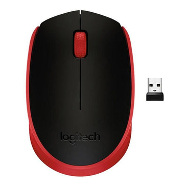 Logitech M171 Wireless Optical Mouse with 1000 DPI, 2.4GHz USB Receiver, 12 Month Battery, and 10m Wireless Range for Laptop Computer PC