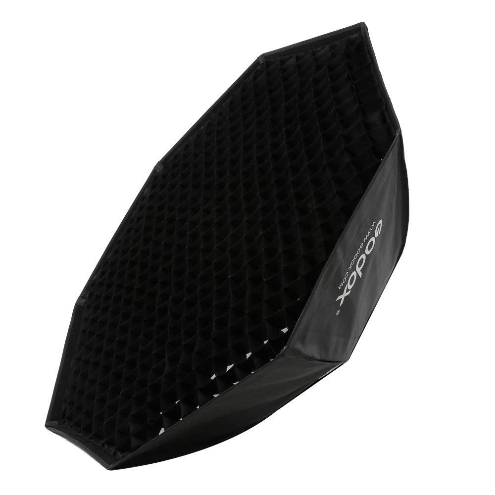 Godox SB-FW120 47" 120cm Octagon Softbox Bowens Mount Ring with Grid Honeycomb