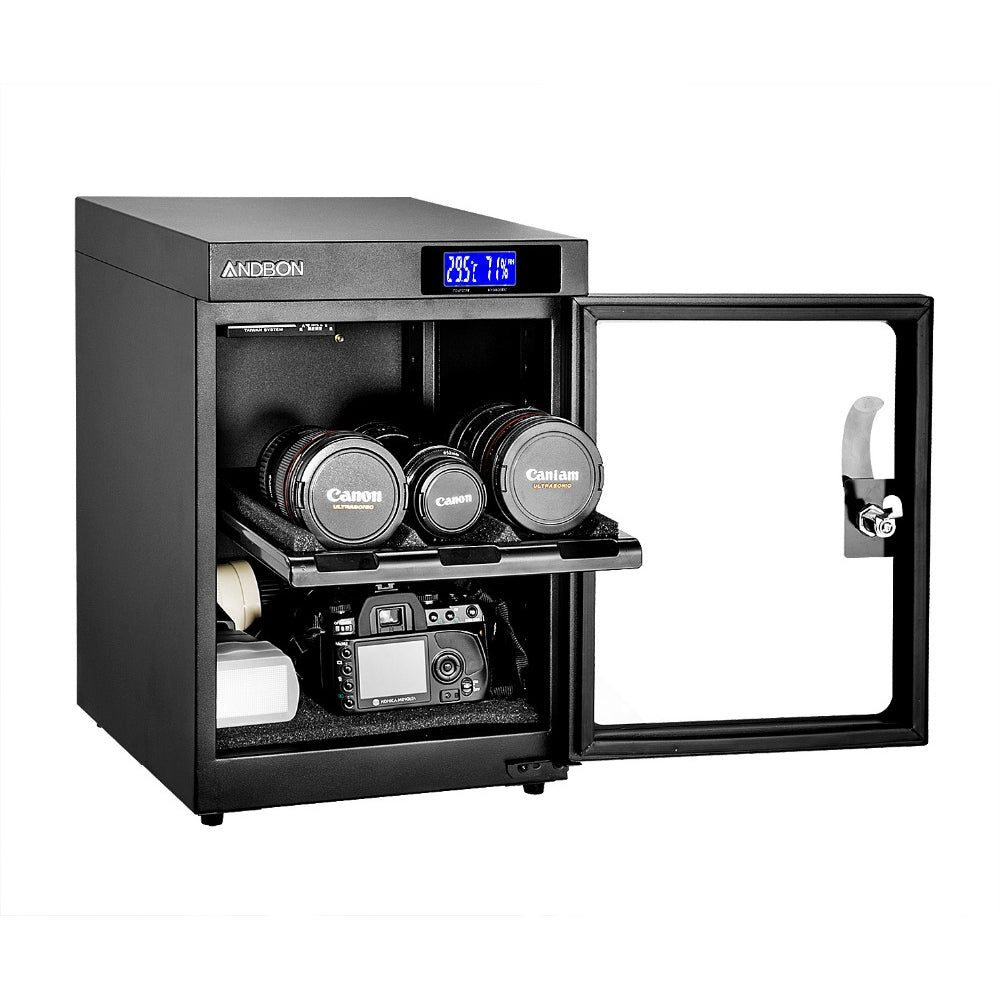 Andbon AD-30C Dry Cabinet Box 30L Liters Digital Display with Manual Humidity Controller