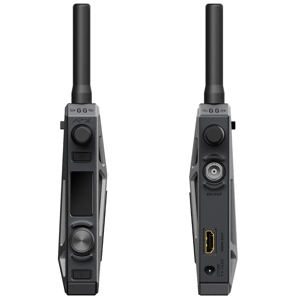 Accsoon CineView Master True 4K60 UHD TX + RX Set Wireless Video Transmission System HDMI / SDI, Tri-Band 2.4/5/6GHz, 25 ms Latency, RTMS 4.0 Protocol, 1.6 Miles Max Range, Max 5 Device Connection for Studio Film/TV Content Creation