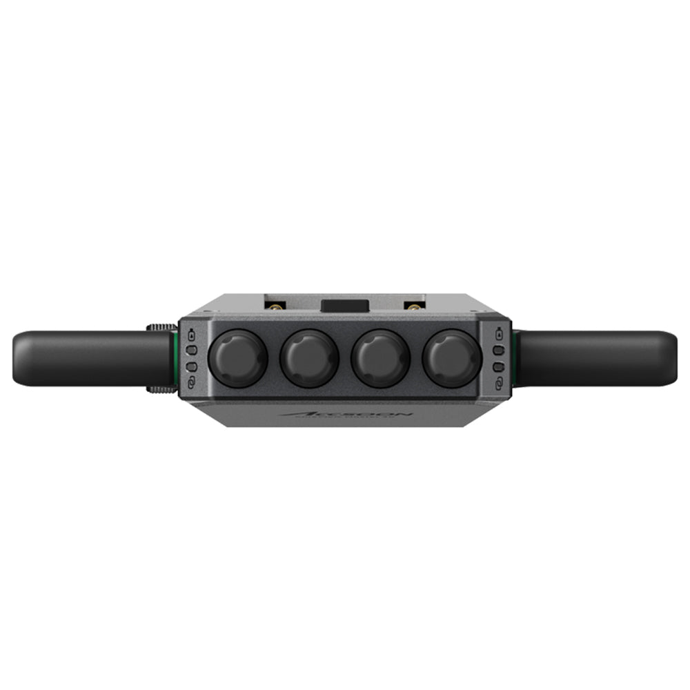 Accsoon CineView Master True 4K60 UHD TX + RX Set Wireless Video Transmission System HDMI / SDI, Tri-Band 2.4/5/6GHz, 25 ms Latency, RTMS 4.0 Protocol, 1.6 Miles Max Range, Max 5 Device Connection for Studio Film/TV Content Creation