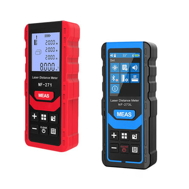 Noyafa Laser Distance Meter 70M / 80M Max Measurement Range, Multiple Measure Modes, Up to 50 Data Storage Set Units, and Backlit LCD Display Screen for Home Improvement and Industrial Tools | NF-271 NF-273L NF-274L