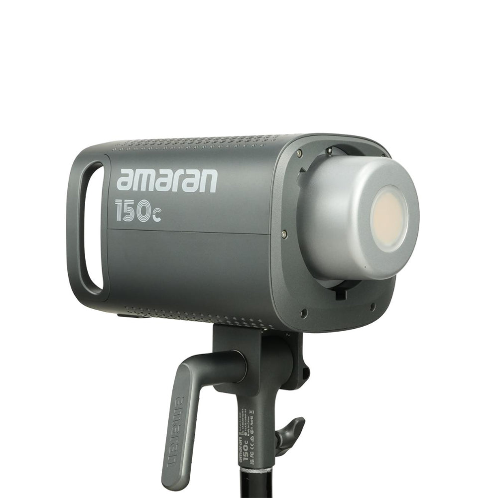 Aputure Amaran 300c / 150c RGB LED Monolight with Fully Tunable CCT 2500-7500K, 9 Preset Special Effects, Bowens S Mount Hyper Reflector Accessory and Bluetooth Wireless Control for Photography and Live Streaming - Gray | Deep Gray | White
