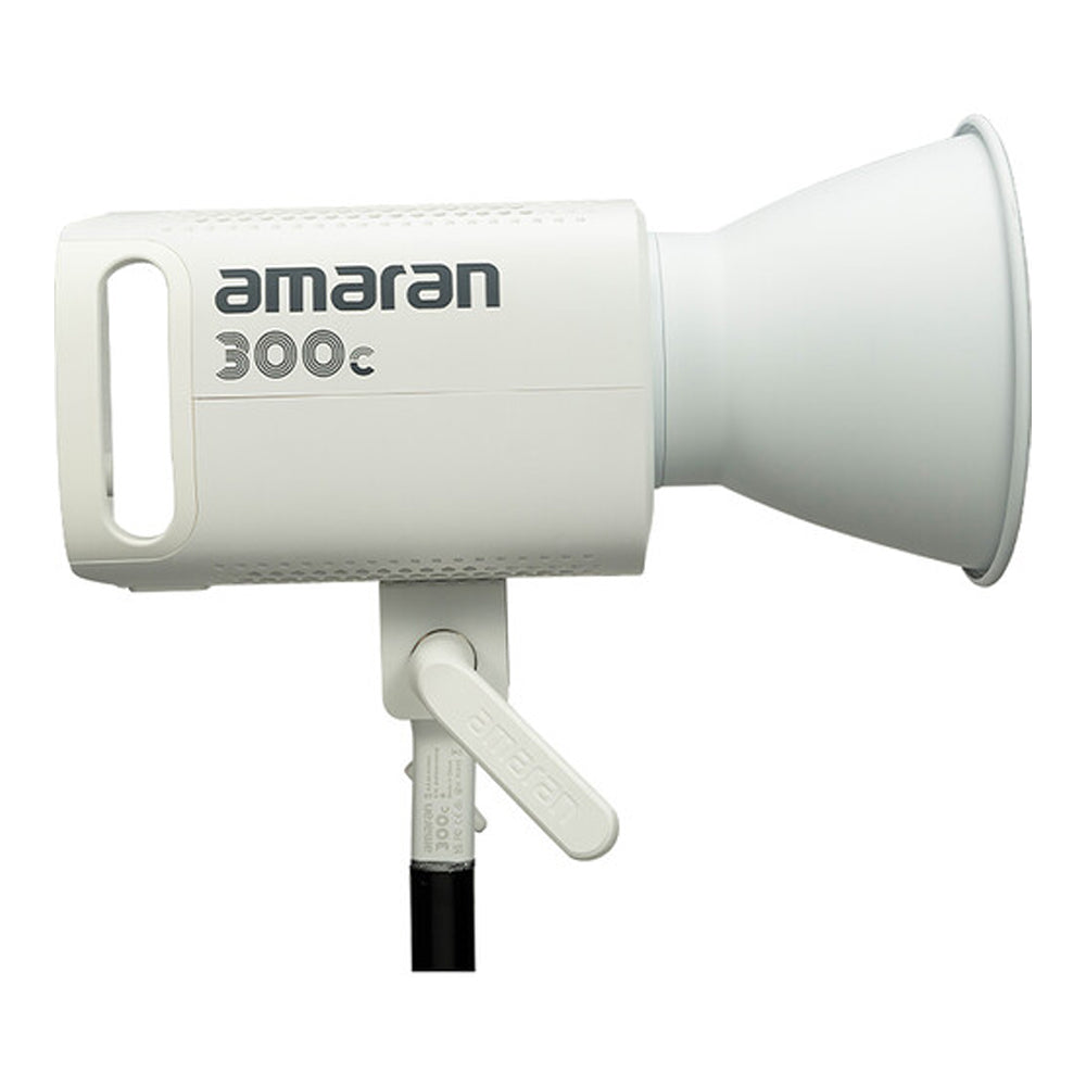 Aputure Amaran 300c / 150c RGB LED Monolight with Fully Tunable CCT 2500-7500K, 9 Preset Special Effects, Bowens S Mount Hyper Reflector Accessory and Bluetooth Wireless Control for Photography and Live Streaming - Gray | Deep Gray | White