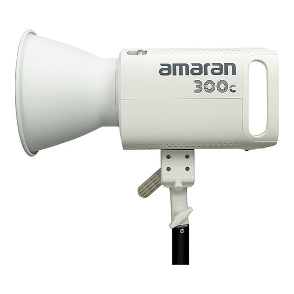 Aputure Amaran 300c / 150c RGB LED Monolight with Fully Tunable CCT 2500-7500K, 9 Preset Special Effects, Bowens S Mount Hyper Reflector Accessory and Bluetooth Wireless Control for Photography and Live Streaming - Gray | Deep Gray | White