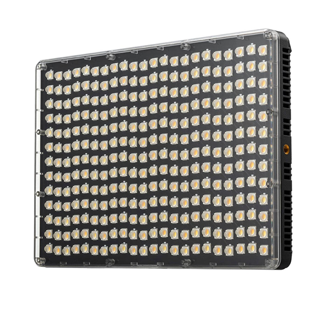 Aputure Amaran P60x (3-Pack) Bi-Color Lensed LED Light Panel with Rectangular Softbox and Grid for Photography Video Vlogging Live Streaming Broadcast and Film Production Studio Lighting Equipment