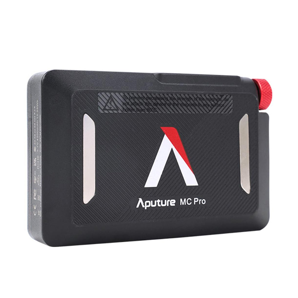 Aputure MC Pro Kit (8-Pack) RGB Professional Mini LED Panel Lights and 8 Slots Charging Case for Photography Video Vlogging Live Streaming Broadcast and Film Production Studio Lighting Equipment