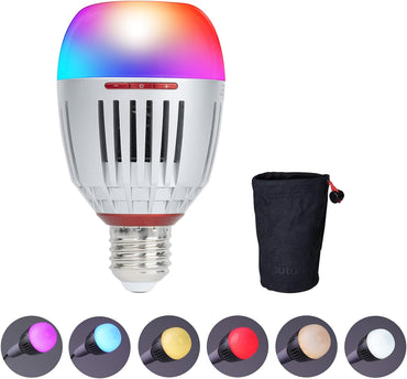 Aputure Accent B7c RGB E26 / E27 LED Light Lamp Lightbulb with Max 50m Bluetooth Range, Fully Tuble 2000K - 10000K CCT with 9 Built-in Light Effect Presets for Studio and Lighting Equipment | APC0146A7B