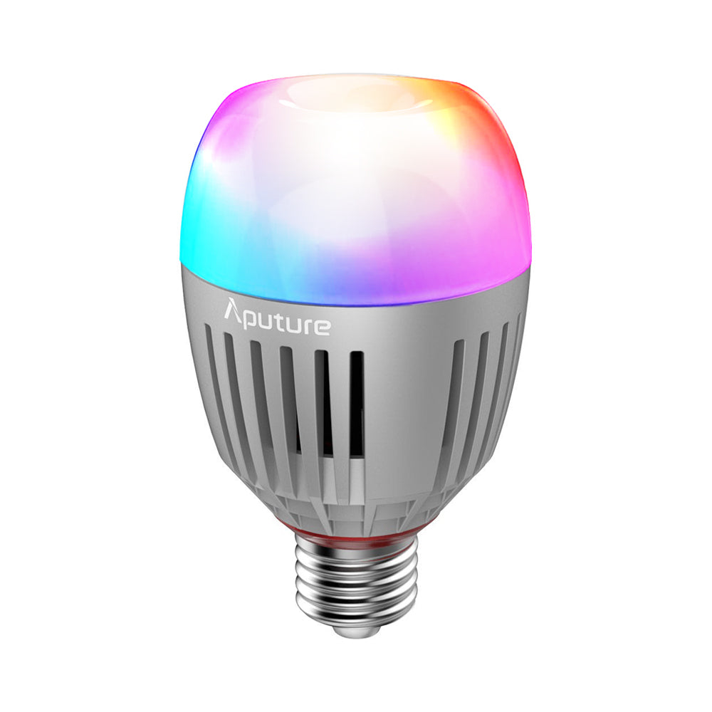 Aputure Accent B7c RGB E26 / E27 LED Light Lamp Lightbulb with Max 50m Bluetooth Range, Fully Tuble 2000K - 10000K CCT with 9 Built-in Light Effect Presets for Studio and Lighting Equipment | APC0146A7B