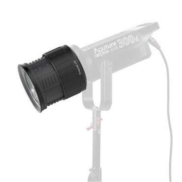 Aputure Fresnel 2X Attachment Accessory for LS C120d, LS C120dII and LS C300d LED Lights with Dual Optical Lens and Cooling Vents for Photography Video Vlogging Live Streaming Broadcast and Film Production Studio Lighting Equipment