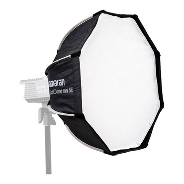Aputure Light Dome Mini SE 1.5-Stop 58cm Bowens Mount Quick Set-Up Octagol Softbox with Removable Inner Baffle, Silver Interior for Studio and Lightning Equipment | APL0010A30