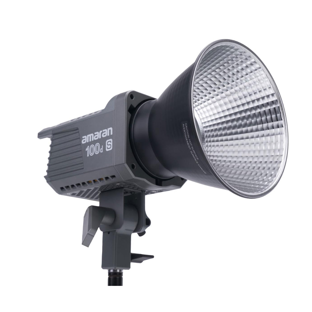 Aputure Amaran COB 100x S Bi-Color / 100d S 100W Daylight Compact LED Monolight with Bowens S Mount Hyper Reflector and Bluetooth Wireless Control for Photography Video Vlogging Live Streaming and Film Production Studio Lighting Equipment