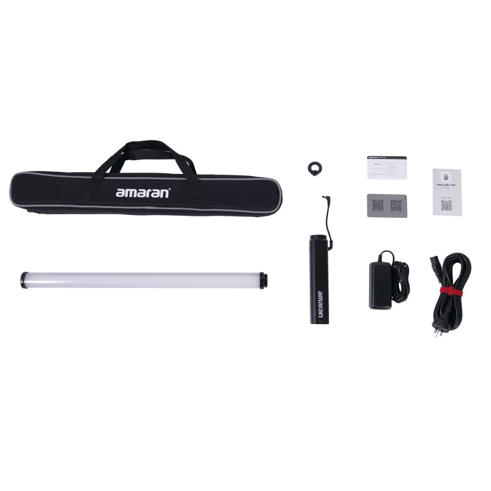 Aputure Amaran T4C 120cm / T2C 60cm RGB Handheld LED Light Wand with Swapabble Rechargeable Battery and Bluetooth Wireless Control for Photography Video Vlogging Live Streaming and Film Production Studio Lighting Equipment