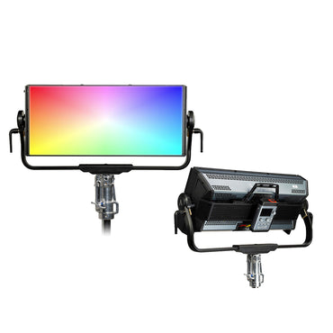 Aputure Nova P600c RGB Professional LED Light Panel with Control Box and Built-in Lumenradio CRMX Wireless Controls for Photography Video Vlogging Live Streaming Broadcast and Film Production Studio Lighting Equipment | APN0179A80