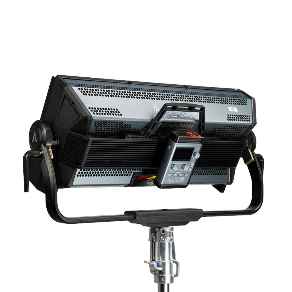 Aputure Nova P600c RGB Professional LED Light Panel with Control Box and Built-in Lumenradio CRMX Wireless Controls for Photography Video Vlogging Live Streaming Broadcast and Film Production Studio Lighting Equipment | APN0179A80