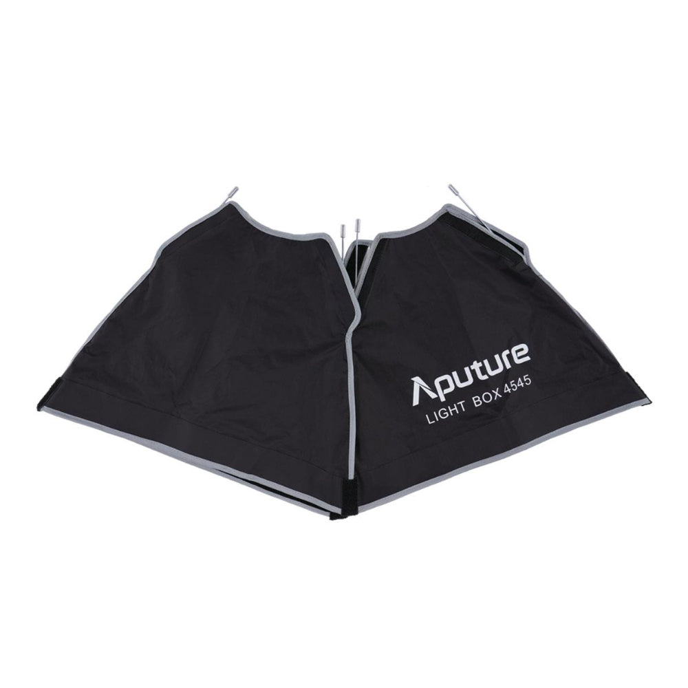 Aputure Light Box 45x45 Softbox for Amaran LS 300d / 300x and COB 60 Series LED Monolights with Bowens Mount Speed Ring Adapter and Grid for Photography Video Vlogging Live Streaming Broadcast and Film Production Studio Lighting
