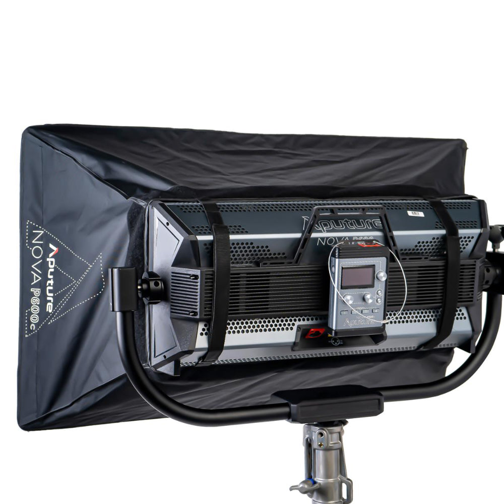 Aputure 24 x 36" Softbox with Diffuser and Grid Accessory for Nova P600c LED Light Panel for Photography Video Vlogging Live Streaming Broadcast and Film Production Studio Lighting Equipment | APS3179A30