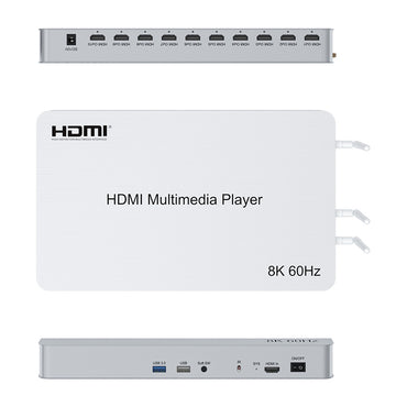 ArgoX 4K 60Hz HDMI Optical U3 Video Capture with Loop, Supports 6Gbps Data Rate and TMDS Clock, USB Video1.5, USB Audio 1.0, USB 2.0, USB3.0 to Micro USB Cable and HDMI Loop Out | HDVC7 HDVC8