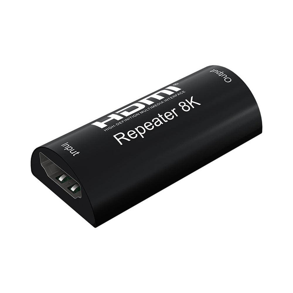 ArgoX 8K 60Hz HDMI 2.0 Female to Female Repeater with Built-in IR-RX Extension Function, Supports 3D, HDMI 2.0, 6Gbps Data Rate and TMDS Clock, AWG26 HDMI, and Up to 30m Transmission Distance | HDRE3