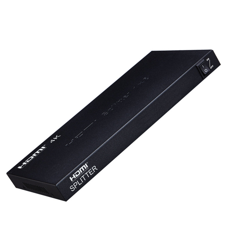 ArgoX 4K 30Hz 1x2 / 1x4 / 1x8 HDMI Splitter Supports 3D, 3.4Gbps Data Rate and TMDZ Clock, and AWG26 HDMI Cable for HDTV, Monitor, DVD Player, Projector, A/V Receiver, Set Top Boxes | HDSP2 HDSP4 HDSP8