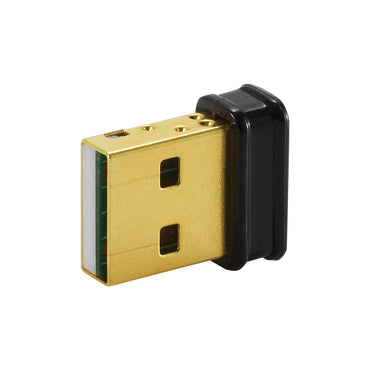 Asus USB-BT500 Bluetooth 5.0 USB Adapter with Fast Data Transfer Speed, Further Wireless Connection Coverage, Bluetooth 2.1 / 3.0 / 4.0 Backward Compatibility, Windows 10 / Windows 8.1 / Linux OS Supported for Computer and Laptop