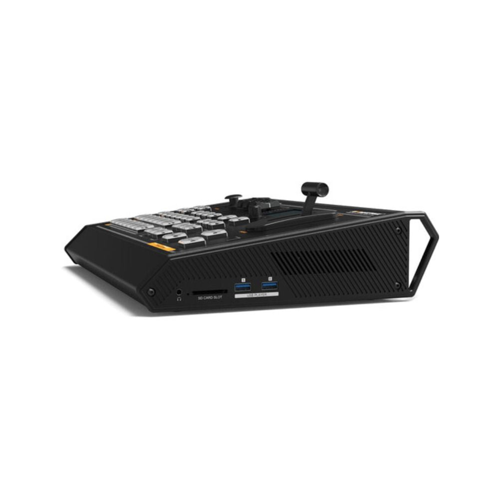AVMATRIX 6 Channel SDI / HDMI Multi Format Video Switcher with PTZ Camera Control, SD Memory Card Slot, and USB Type C for Live Streaming, Recording, Broadcast, and Video Conferencing | VS0605U