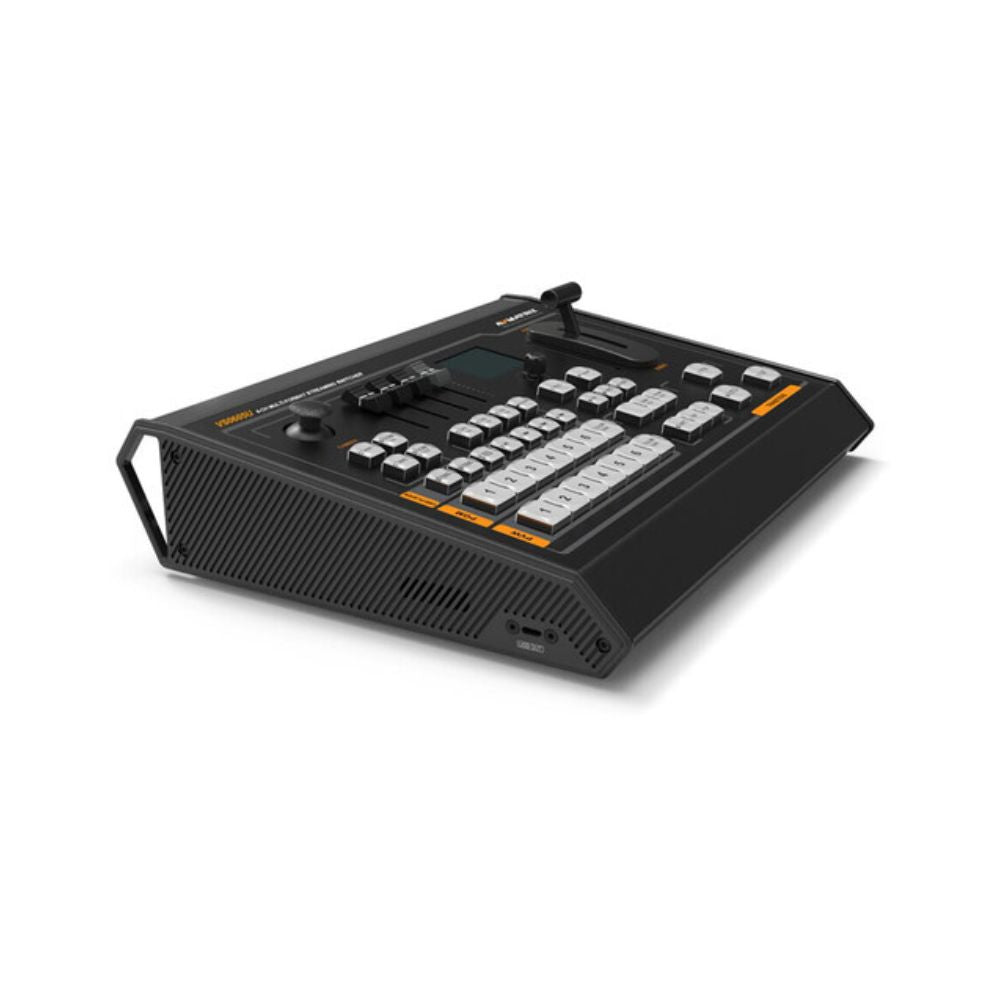 AVMATRIX 6 Channel SDI / HDMI Multi Format Video Switcher with PTZ Camera Control, SD Memory Card Slot, and USB Type C for Live Streaming, Recording, Broadcast, and Video Conferencing | VS0605U