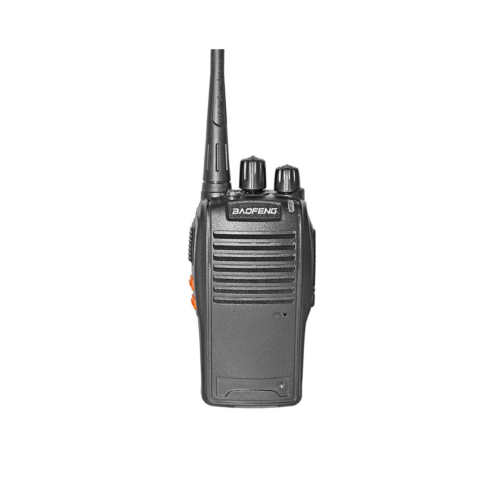 BaoFeng BF-777S (Set of 2) Walkie-Talkie UHF Transceiver 5W Two-Way Radio with 16 Store Channels, 400-470MHz Frequency Range, 5km Max. Talking Range, Clear Voice Output, 1500mAh Battery Capacity, IP45 Waterproof