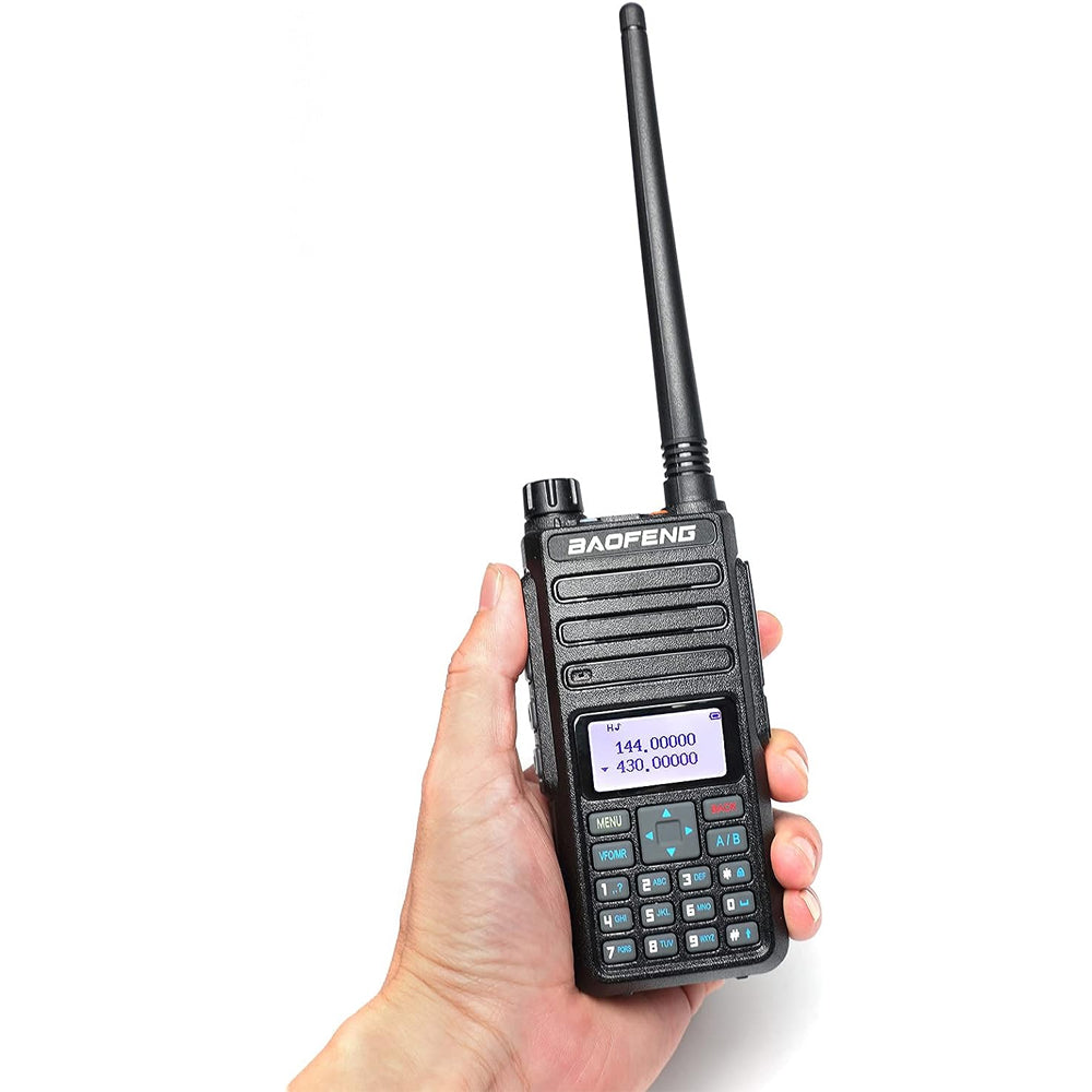 BaoFeng BF-H6 (Set of 5/6/7/8/9/10) Walkie-Talkie Dual-Band VHF/UHF Transceiver 10W PC Programmable Two-Way Radio with 128 Store Channels, 136-174/400-470MHz Frequency Range, 5km Max. Talking Range, 2200mAh Battery Capacity