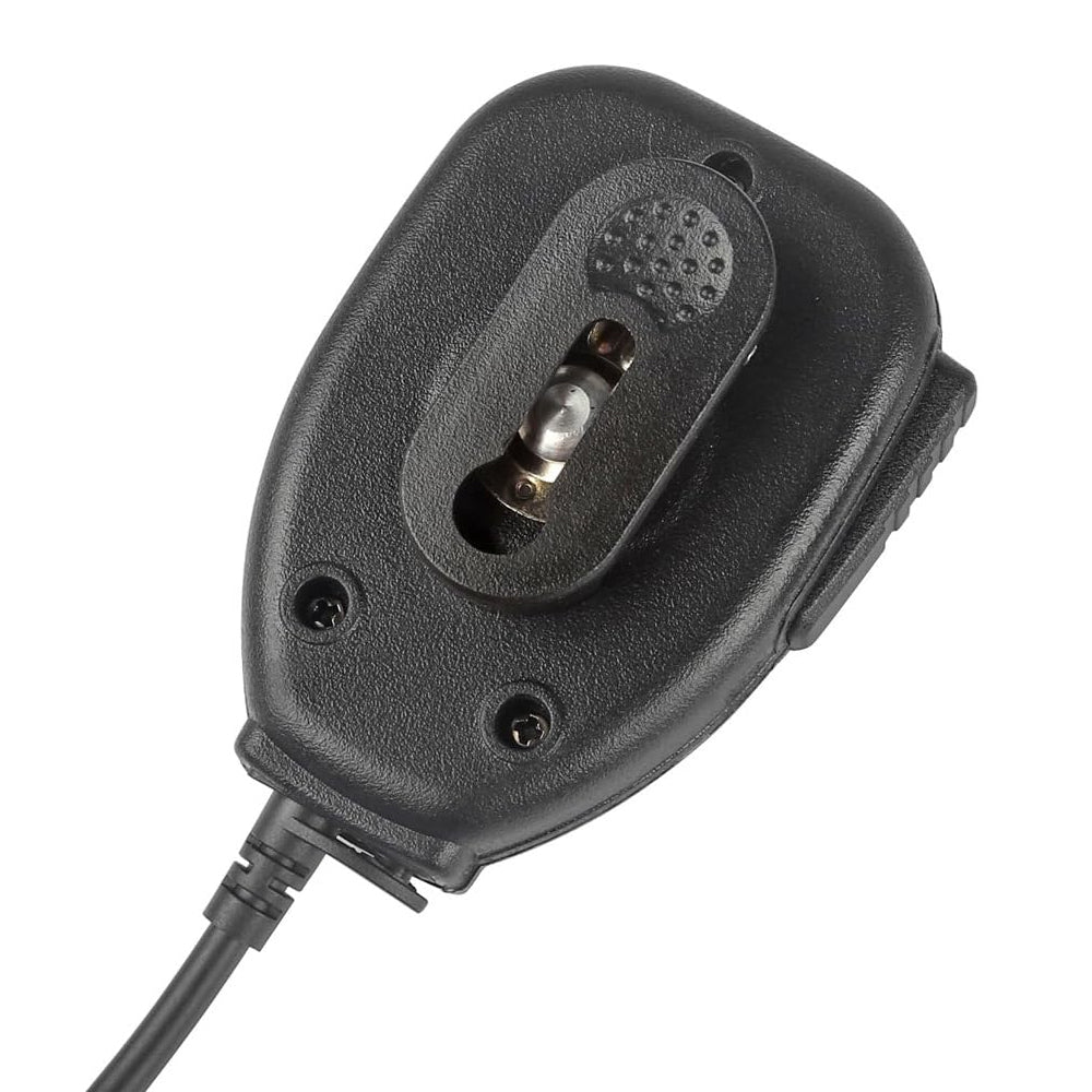 BaoFeng 2 Pin Walkie-Talkie Push-To-Talk Speaker Microphone for UV-5R, UV-5RA, UV-5RB, UV-5RC, UV-5RD, UV-5RE, UV-5REPLUS, UV-3R+, Kenwood Radio with Belt Clip Design