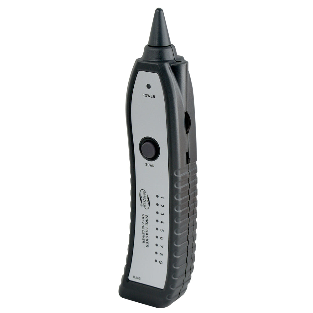 BENETECH GM62 Portable Multi-Purpose Wire Tracker up to 1km Sigl Distance with Coaxial & BNC Cables and Network Cable Tester RJ11/RJ45 for Line Scanning, Telephones, Ethernets, TV and Video Sigls