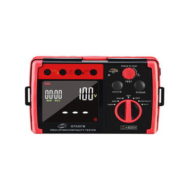 Benetech GT5307B Insulation and Continuity Tester with Electrical Multimeter, Testing Probes & Leads for Wire Resistance, Circuit Conductor, Motor Windings, Electrical Components