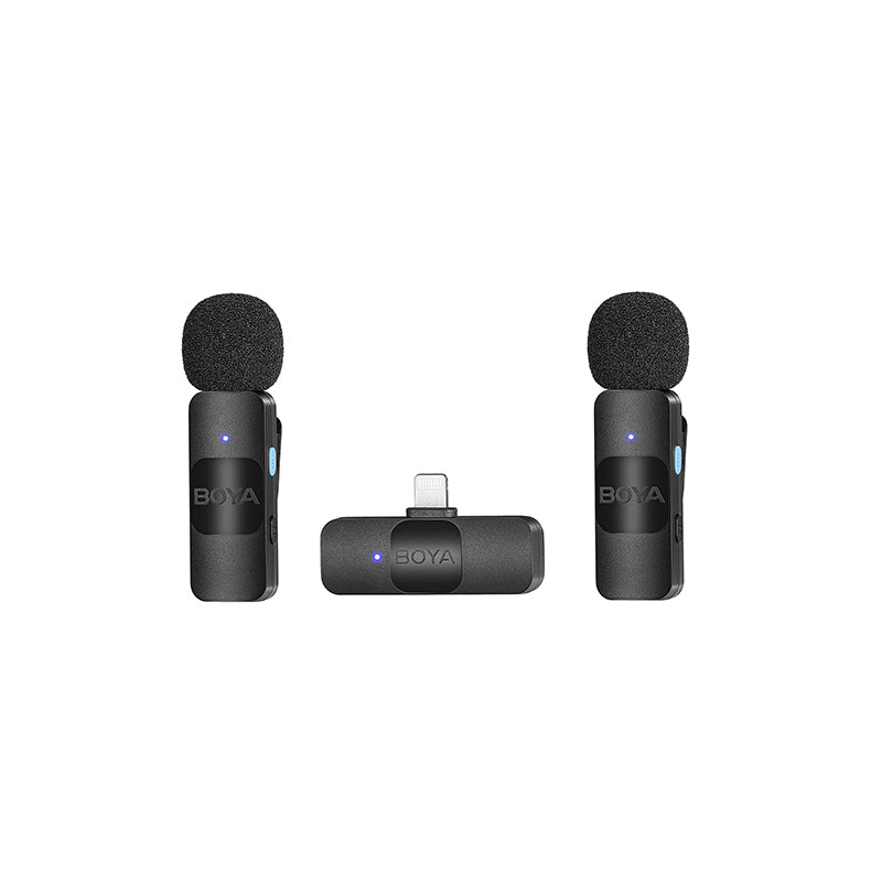 BOYA MIC 2 ワイヤレスマイク Amazon.co.jp: Boya BY-V2 2.4GHzワイヤレスピンマイク360°全